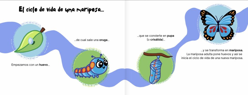 Cinco Mariposas - Paginas 14-15